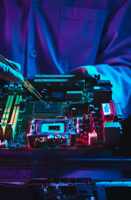 repairing computer chip