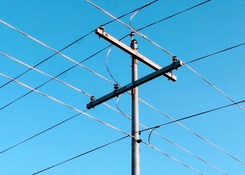 utility poles